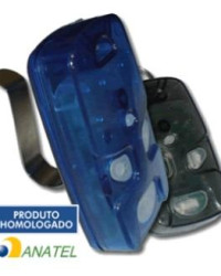 Detalhes do produto CONTROLE REMOTO 4 TECLAS - AZUL/FUMÊ LINEAR - HCS