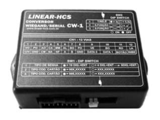 CONVERSOR WIEGAND PARA RS485 - LINEAR - HCS